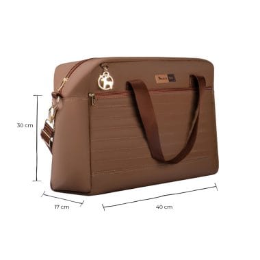 Bolsa  Maternidade Coleção Materna Caramelo