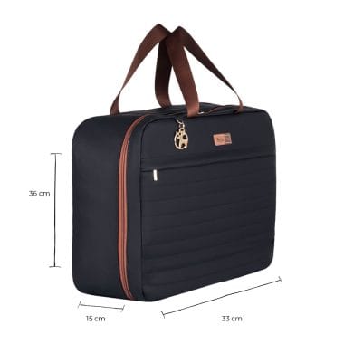 Mala  Maternidade Coleção Materna Preta