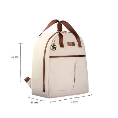 Mochila Maternidade Coleção Materna Nude