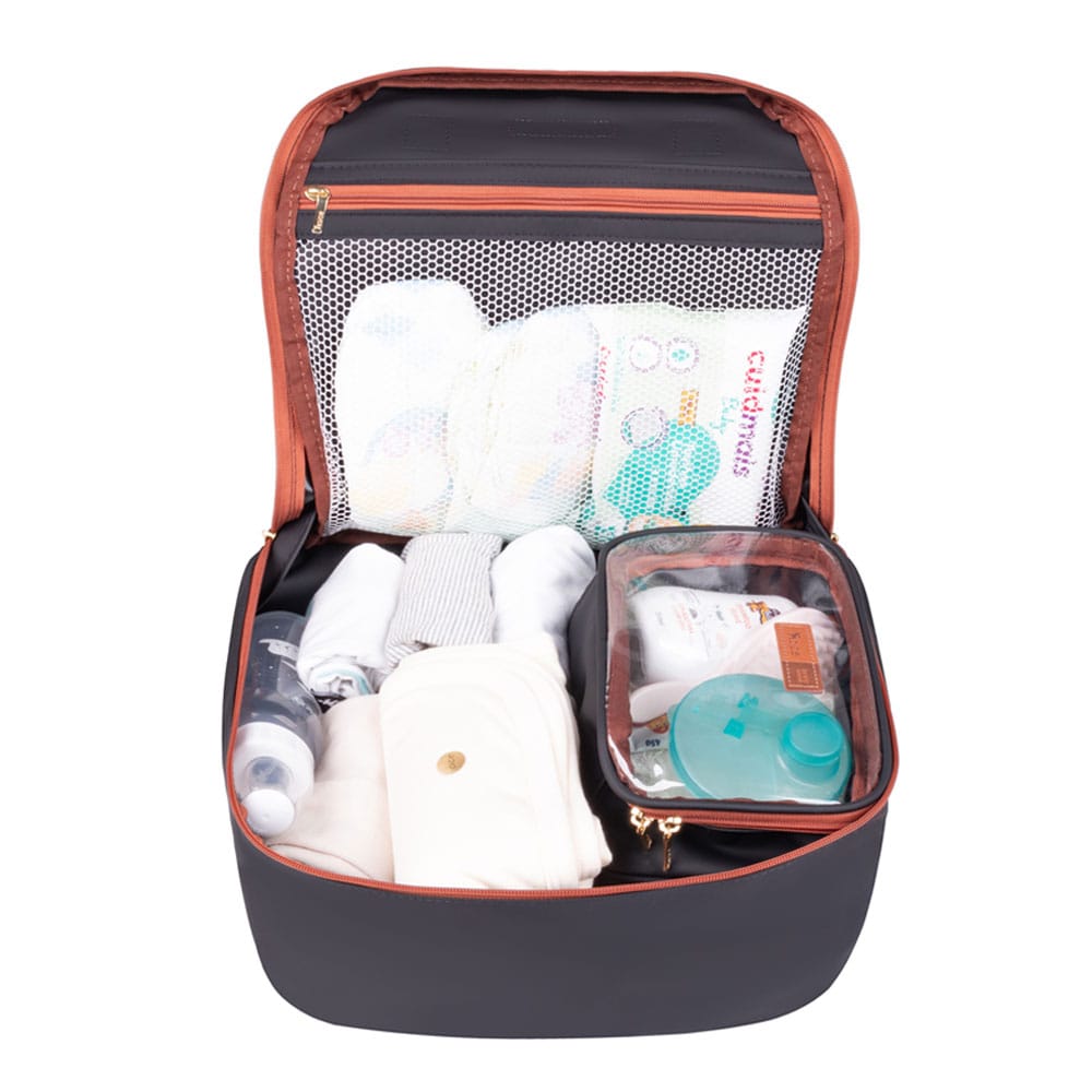 Mochila Maternidade Coleção Materna Preta - Imagem 6