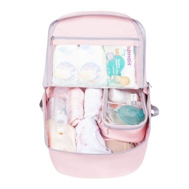 Mochila Maternidade Coleção Materna Rosa