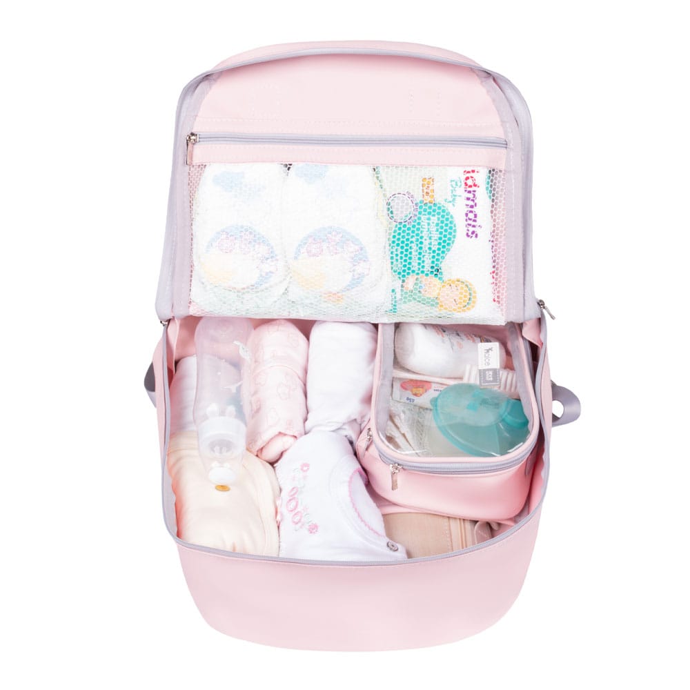 Mochila Maternidade Coleção Materna Rosa - Imagem 6
