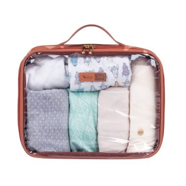 Kit Organizadores de Mala e Bolsa Caramelo