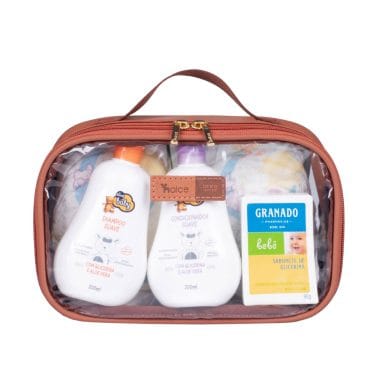 Kit Organizadores de Mala e Bolsa Caramelo