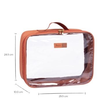 Kit Organizadores de Mala e Bolsa Caramelo