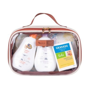 Kit Organizadores de Mala e Bolsa Nude