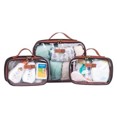 Kit Organizadores de Mala e Bolsa Preto