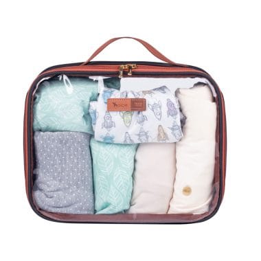 Kit Organizadores de Mala e Bolsa Preto