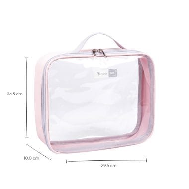 Kit Organizadores de Mala e Bolsa Rosa