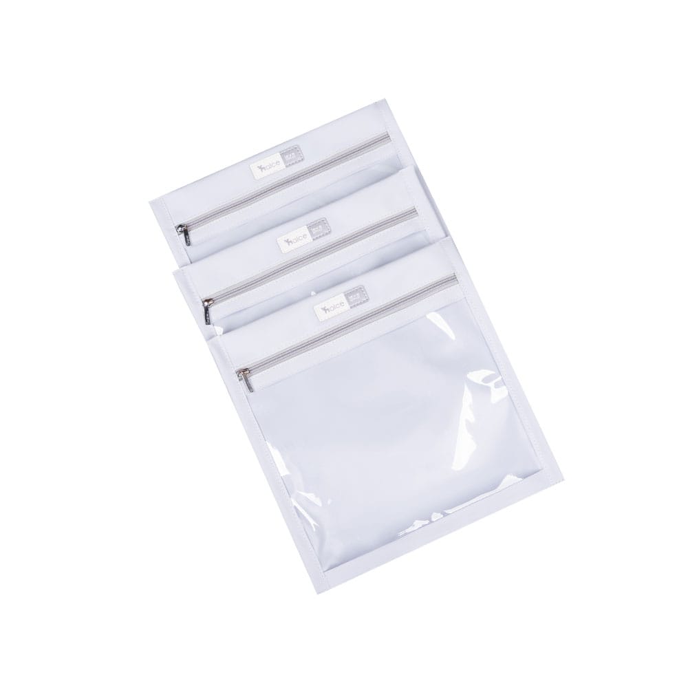 Kit 3 Saquinhos Organizadores Azul