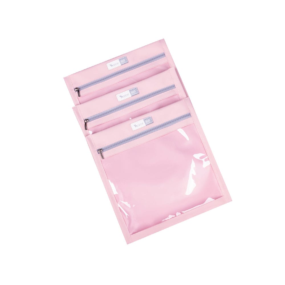 Kit 3 Saquinhos Organizadores Rosa