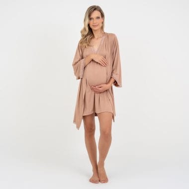 Robe Maternidade Cappuccino