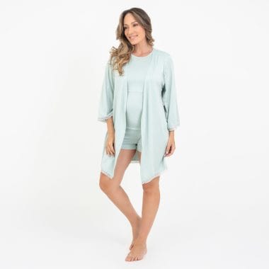 Robe Maternidade Pistache