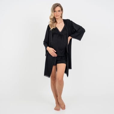 Robe Maternidade Preto