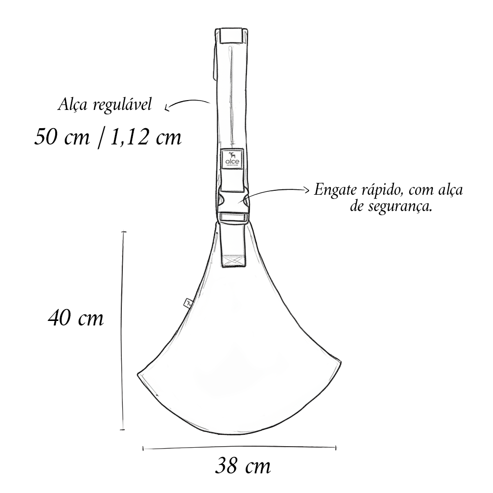 sling para bebês usealce
