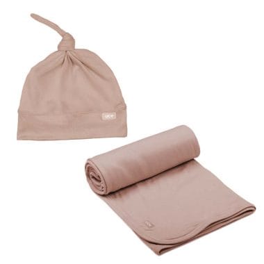 Kit Manta e Touca para Recém-Nascidos – Malha Suave da Linha Maternidade Alce