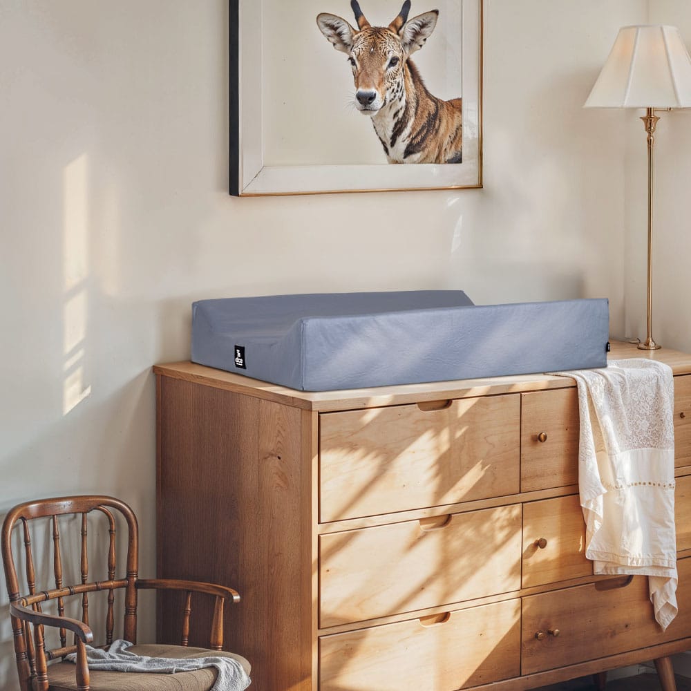 Trocador de Cômoda para bebê Cinza - Imagem 2