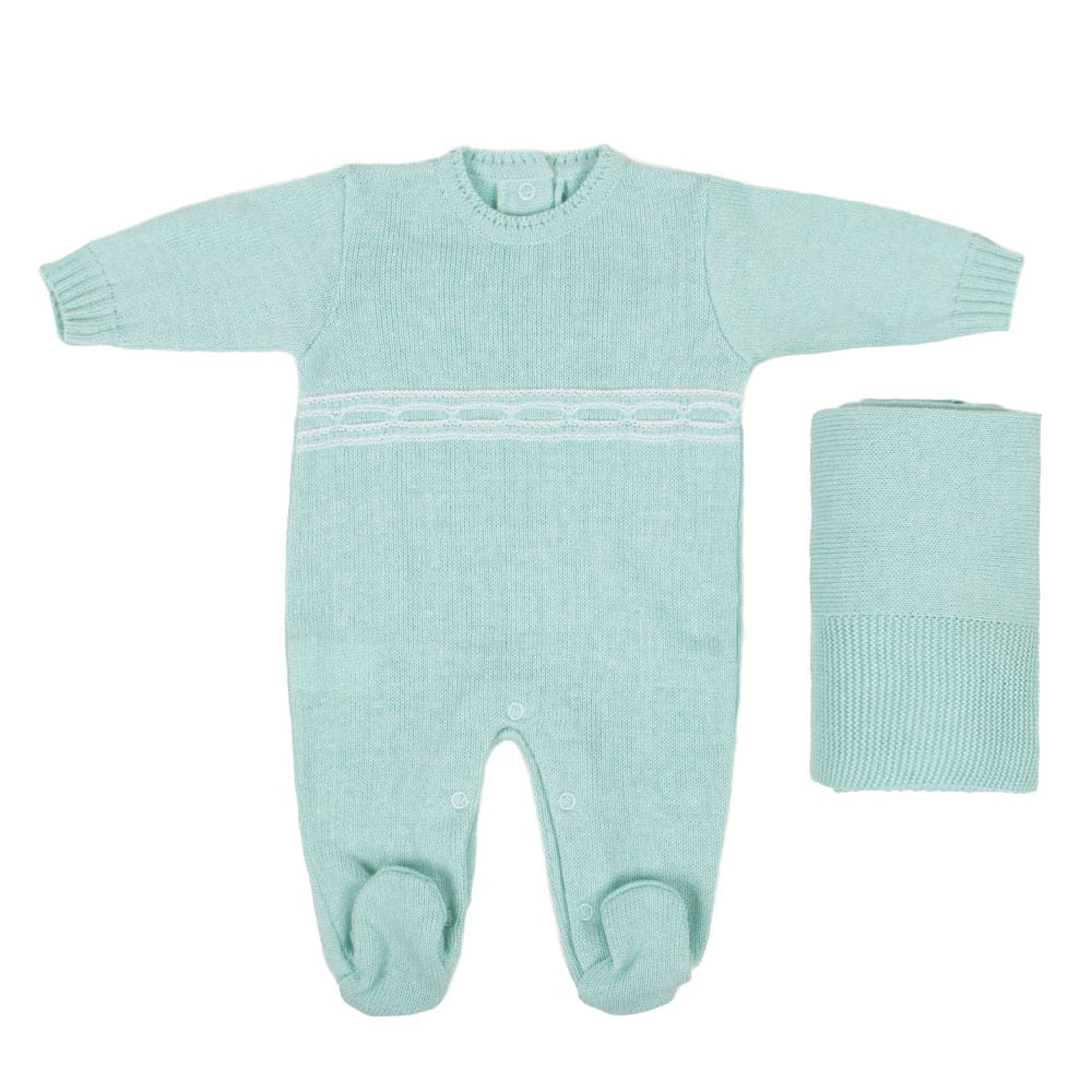 saida maternidade usealce verde kit