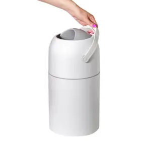 Lixeira 3 em 1 Anti-odor Branca