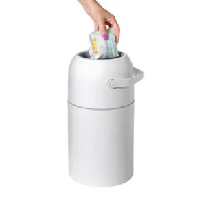 Lixeira 3 em 1 Anti-odor Branca