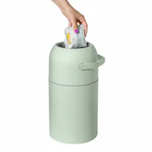 Lixeira 3 em 1 Anti Odor Pistache